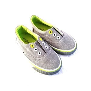 cat & jack boys sz 5 slip ons